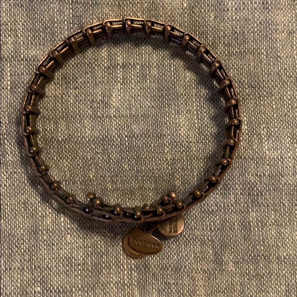 Alex and ani bronze bracelet